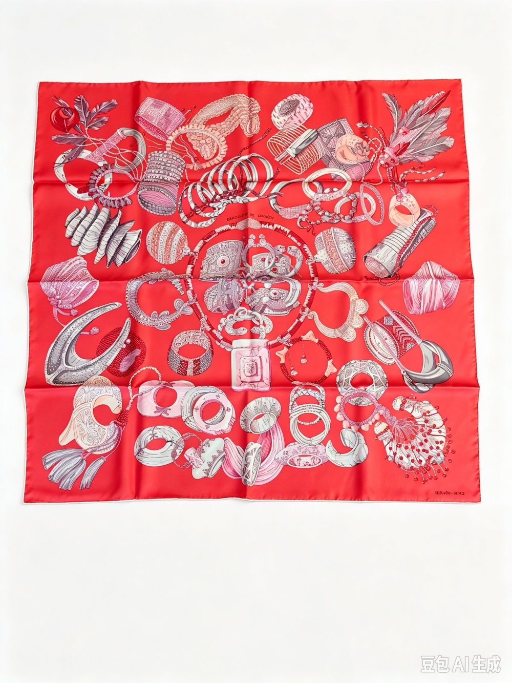 Hermes Bracelets de Lumiere scarf